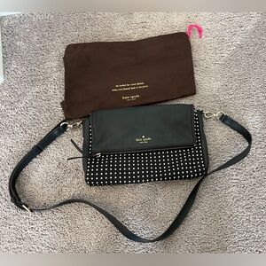 Kate Spade polka dot shoulder crossbody bag